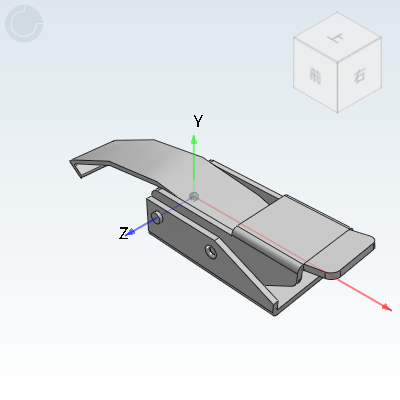 Buckle, with handle type, narrow type