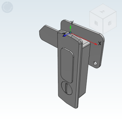 Plane lock with emergency escape device