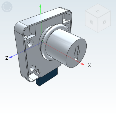 Drawer lock · Round lock head