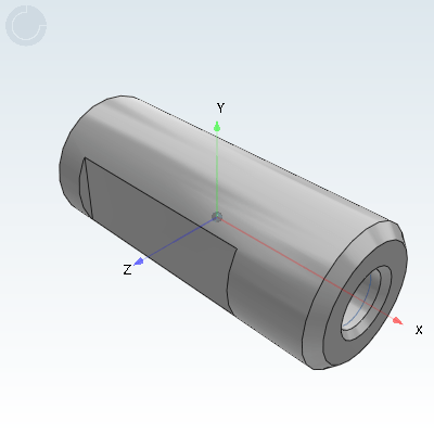 导向轴·两端内螺纹型 D公差h8 普通级·带扳手槽���