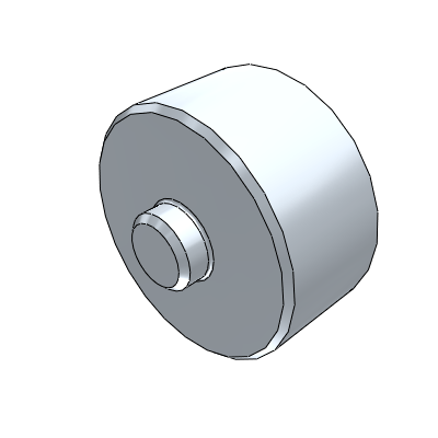 导向轴·一端外螺纹型 D公差f8 普通级·标准型