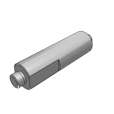 导向轴·普通级/精密级·两端外螺纹型·带扳手槽型