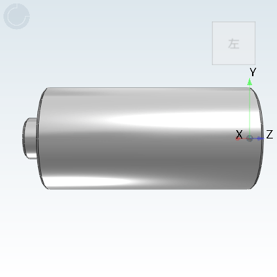 导向轴·普通级 D公差f8 一端外螺纹一端内螺纹型·标准型