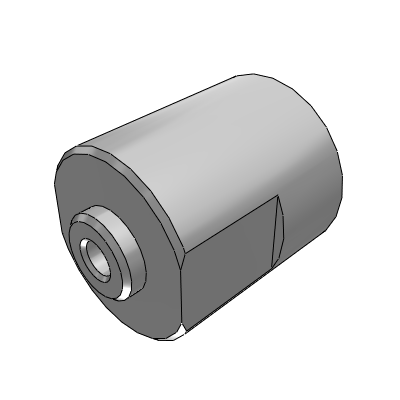 导向轴·普通级 D公差f8·两端台阶内螺纹型·带扳手槽型