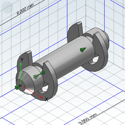 铰链销·直杆型·挡圈固定型