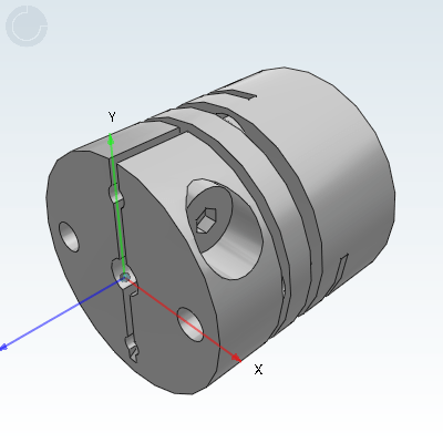 经济型膜片式联轴器· 铝合金 单膜片/双膜片·螺钉夹紧型