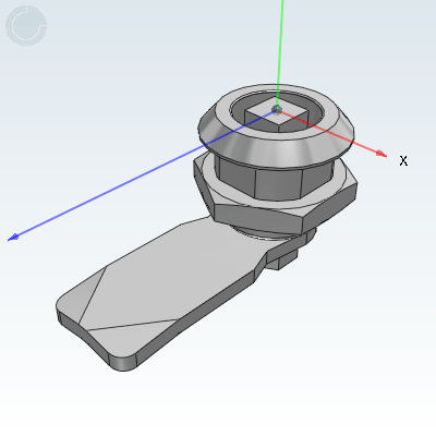 圆柱锁·20系列·止口高度10~44