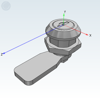 圆柱锁·20系列·止口高度18