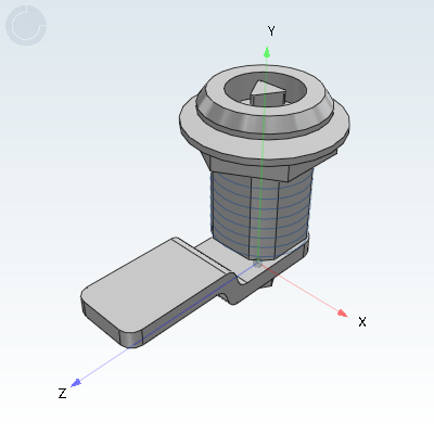 压缩锁紧式圆柱锁·20系列·压缩距离6.5