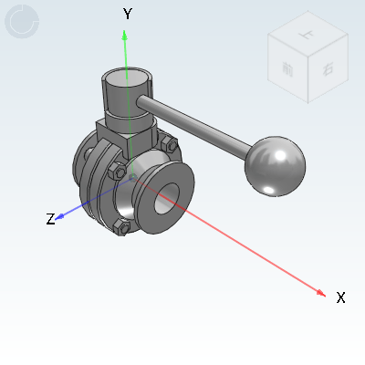 Yiheda 3D Electronic Gallery BLA83-10 Industrial Valves