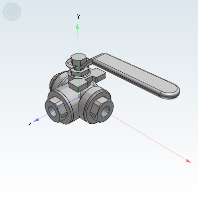 Yiheda 3D Electronic Gallery BMS90-T-ZZ-DN8 Industrial Valves