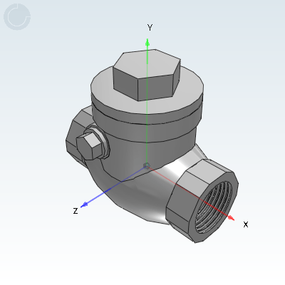 Yiheda 3D Electronic Gallery BMS95-ZZ-DN15 Industrial Valves