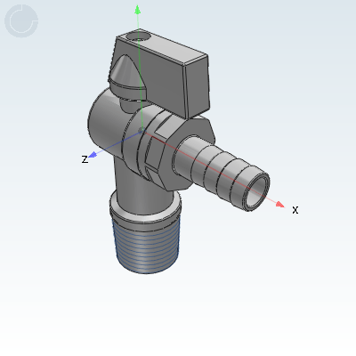 Yiheda 3D Electronic Gallery Plastic butterfly shaped handle type Industrial Valves