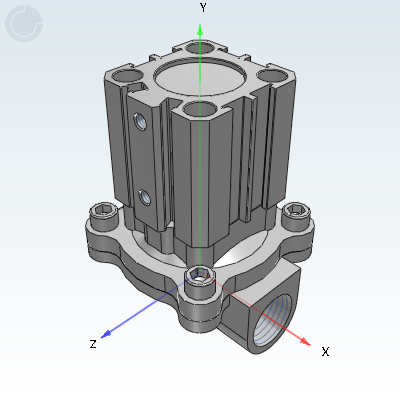 Industrial grade valve · Angle seat valve