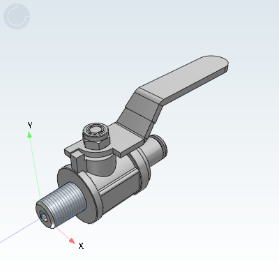 Yiheda 3D Electronic Gallery YHDV-QH-R-C-1-4 Industrial Valves