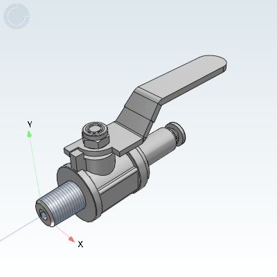 Yiheda 3D Electronic Gallery YHDV-QH-R-D-1-4 Industrial Valves