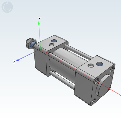 标准型气缸·缸径32~125·拉杆式·无磁石/带磁石