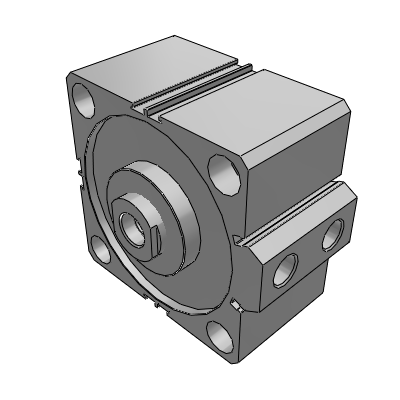 Ultra thin cylinder. Single rod type. No magnet / with magnet