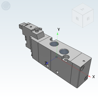 Yiheda 3D Electronic Gallery Pilot operated 5V100 series Industrial Valves