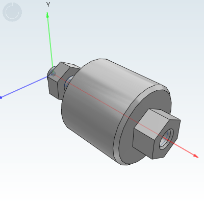 Floating joint, offset angle eccentric type, standard type