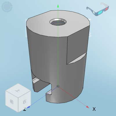 Floating joint (single piece) - embedded type / through hole type