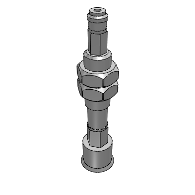 Standard Type,Vertical Vacuum Sucker,External Thread Connection Of Buffer,Nozzle Type With Barb Joint, Buffer Type