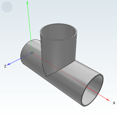 Dust removal duct accessories · tee joint