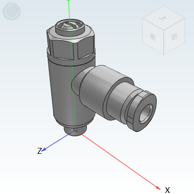 Yiheda 3D Electronic Gallery FGRLA-M5-QS-3-D Industrial Valves