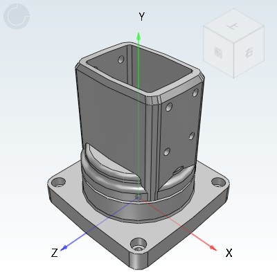 Machine Tool Boom 5575 Series Accessories, Rotatable Base