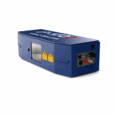 High-power laser projector with Z-FIBER laser source