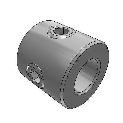 Fixed ring, standard type, with setscrew fixing