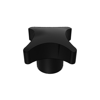 Cross handle, internal thread type