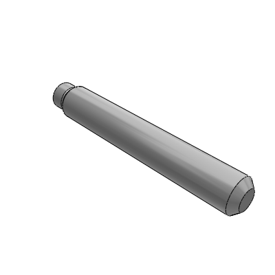 Dowel pin, flat head type, standard type, P/L/B size specified type
