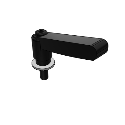 带垫圈固定手柄