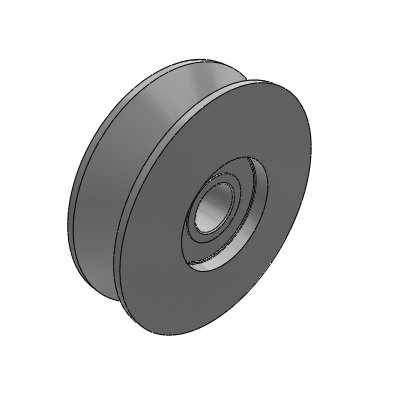 滚轮 导向滚轮 V形槽60度型 滑轮线材用型