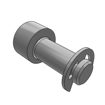 Positioning guide part, adjustment pin