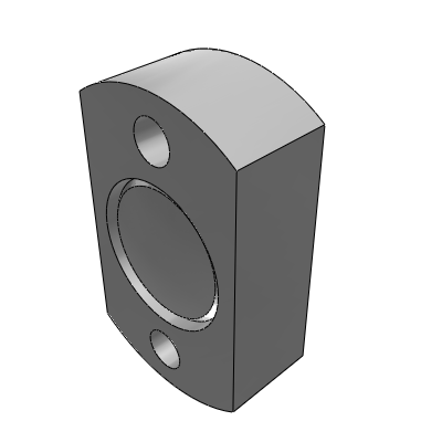 Floating joint, flange-mounted type, internal thread, standard type
