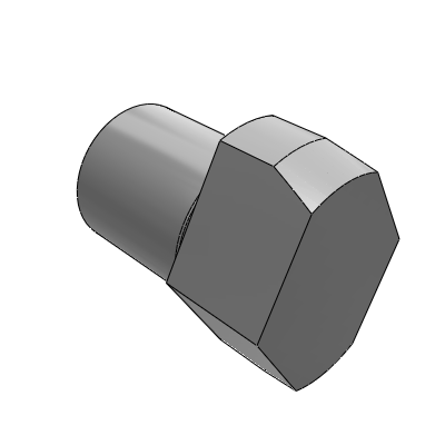 Dowel pin, large-head taper type, internal thread type, P/L/B dimension specified type