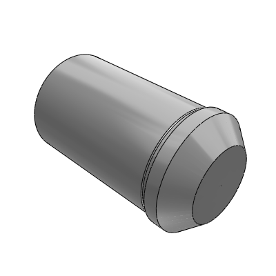 Dowel pin, flat head type, internal thread type, with specified P/L/B dimensions