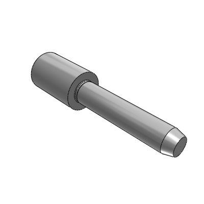 Dowel pin, small-head tapered angle type, internal thread type, P/L/B dimension specified type
