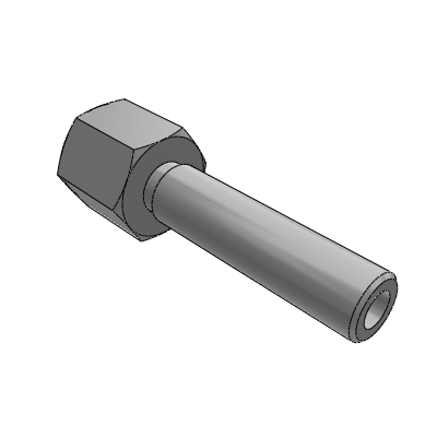 Adjusting bolts with thickened wrench flats and specified length