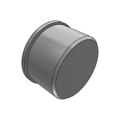 Ball roller, upward ball type, press-fit type
