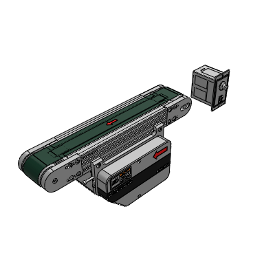 中间驱动-中载型 传动外置