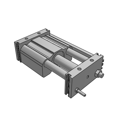 New rodless cylinder