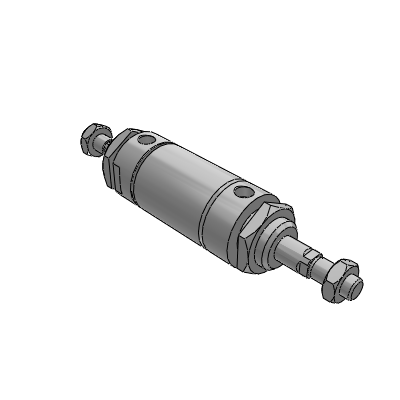 Aluminum alloy mini cylinder