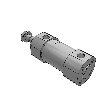 Stainless steel mini cylinder