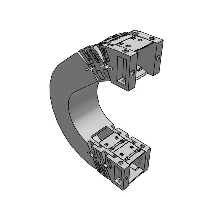 封闭式|内外侧盖板可开