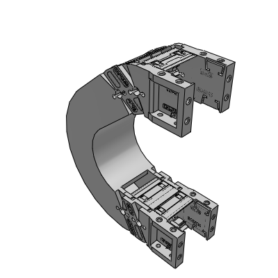 封闭式|内外侧盖板可开