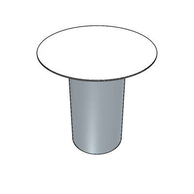 Cylinder Pub Table 42inch