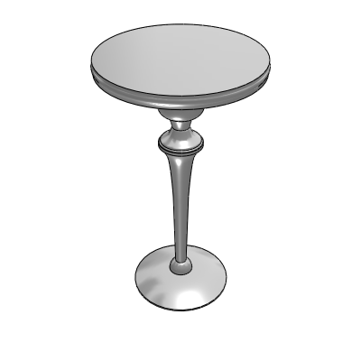 Zinc Pub Table